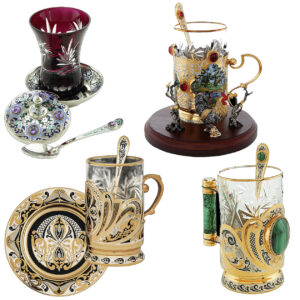 Подстаканники. пиалы