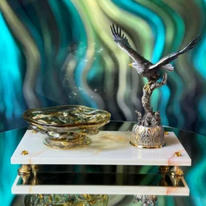 Композиция с вазой "Хрустальный Полет" арт. М-106-2