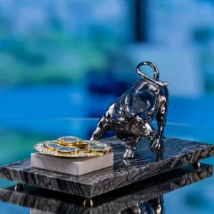 Премиум-сувенир "Бык Больших Сделок" арт. 516